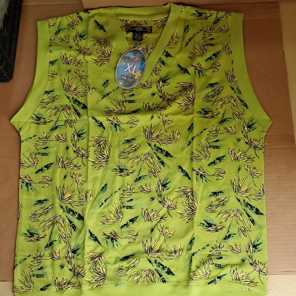 Hawaiian Collection Sleeveless Sz XL